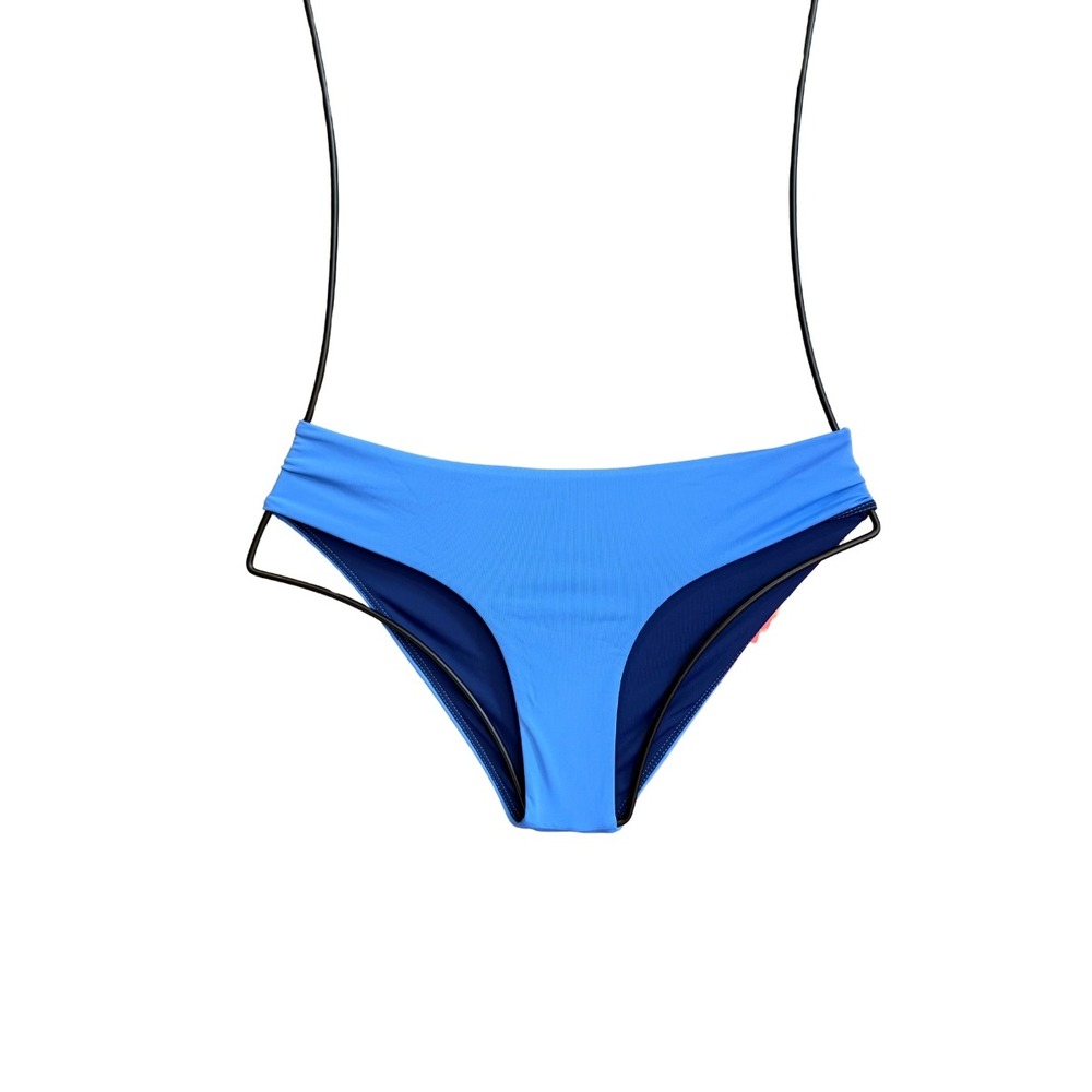 Rashi World Low Waist Bikini Bottom Boyfriend / Police $155 NWT ST Size S